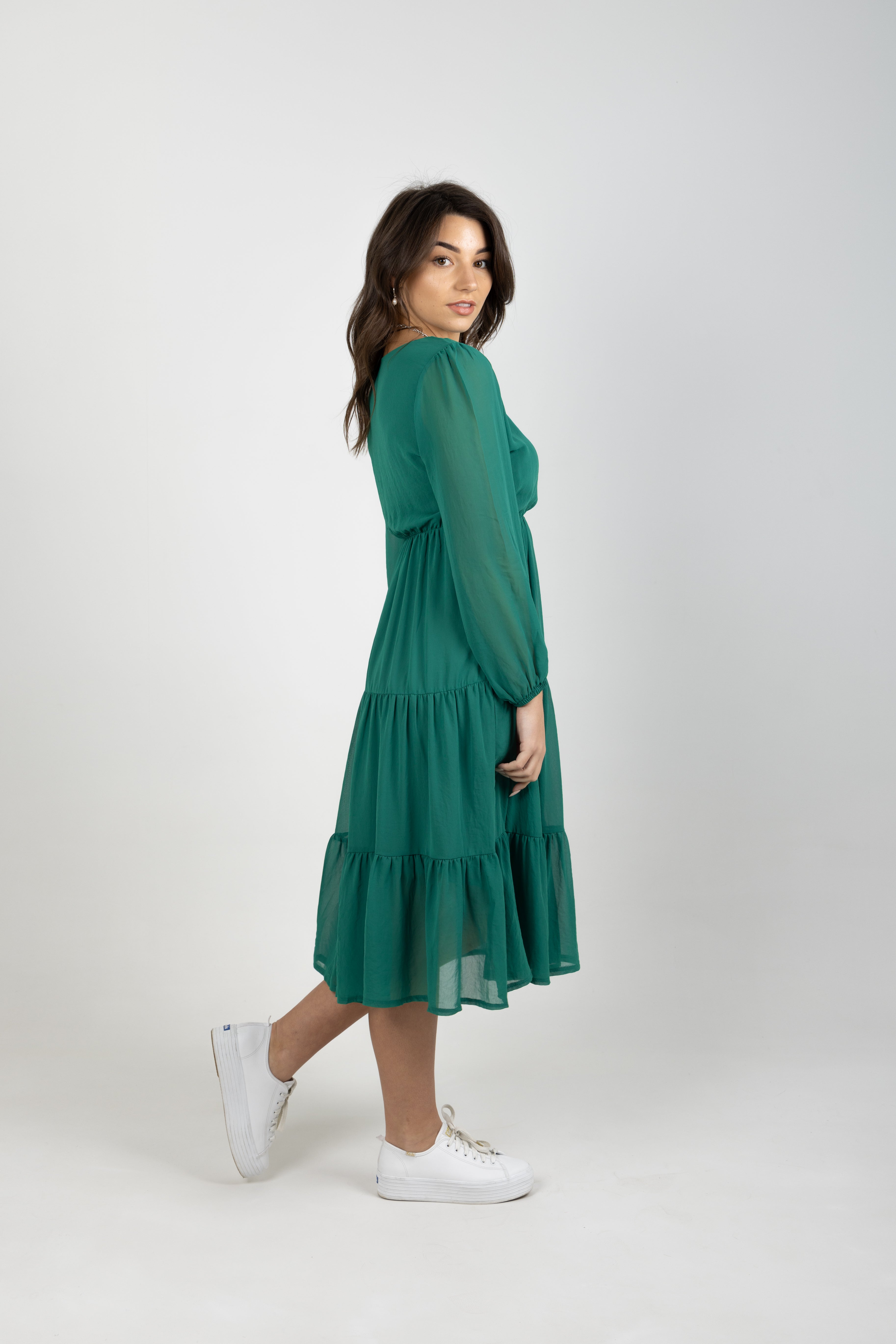 ISABEL DRESS EMERALD