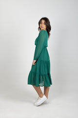 ISABEL DRESS EMERALD