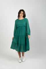 ISABEL DRESS EMERALD