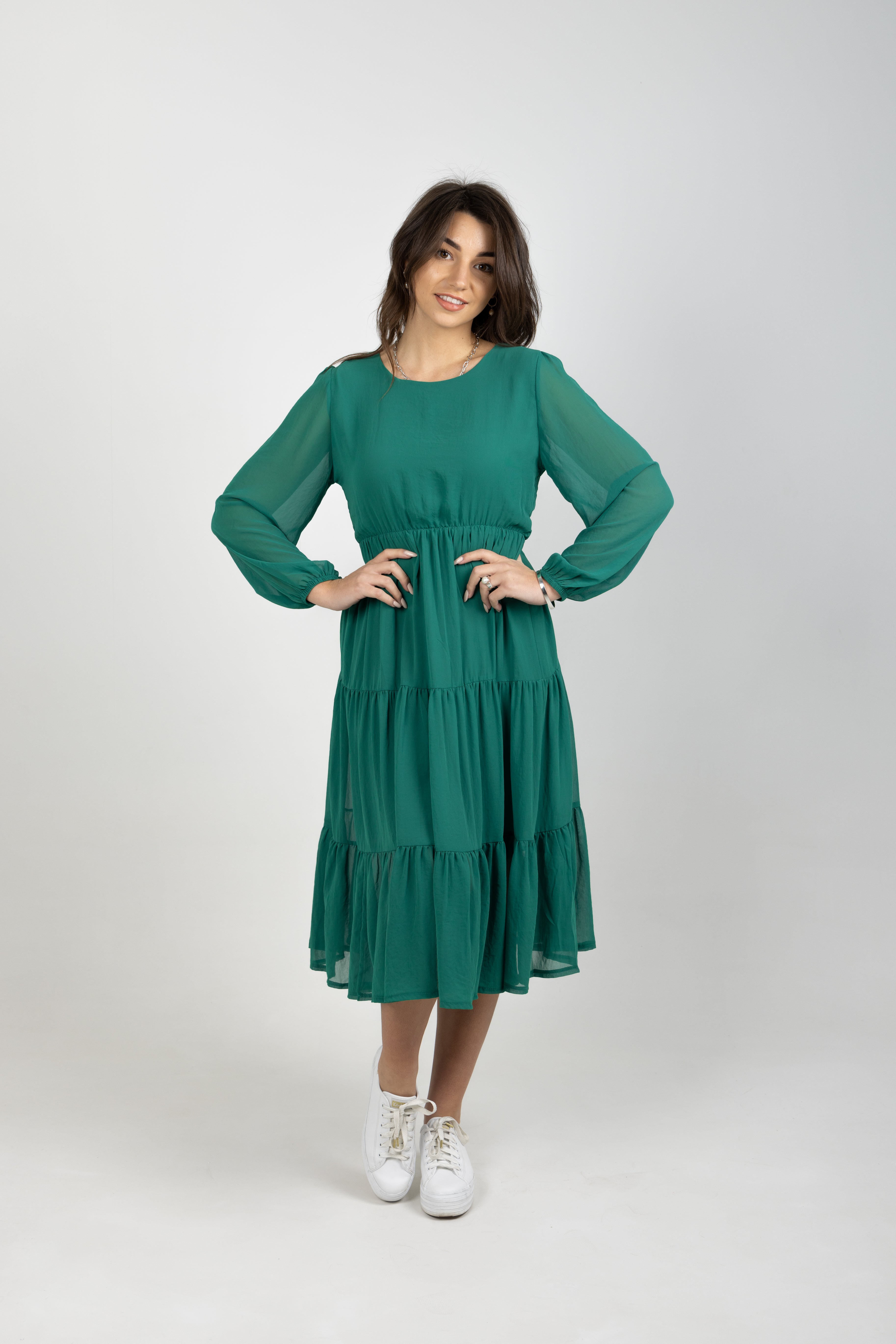 ISABEL DRESS EMERALD