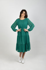 ISABEL DRESS EMERALD