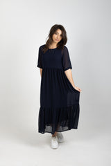 RUBY DRESS BLUE NOIR