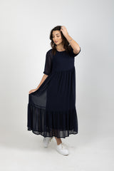 RUBY DRESS BLUE NOIR