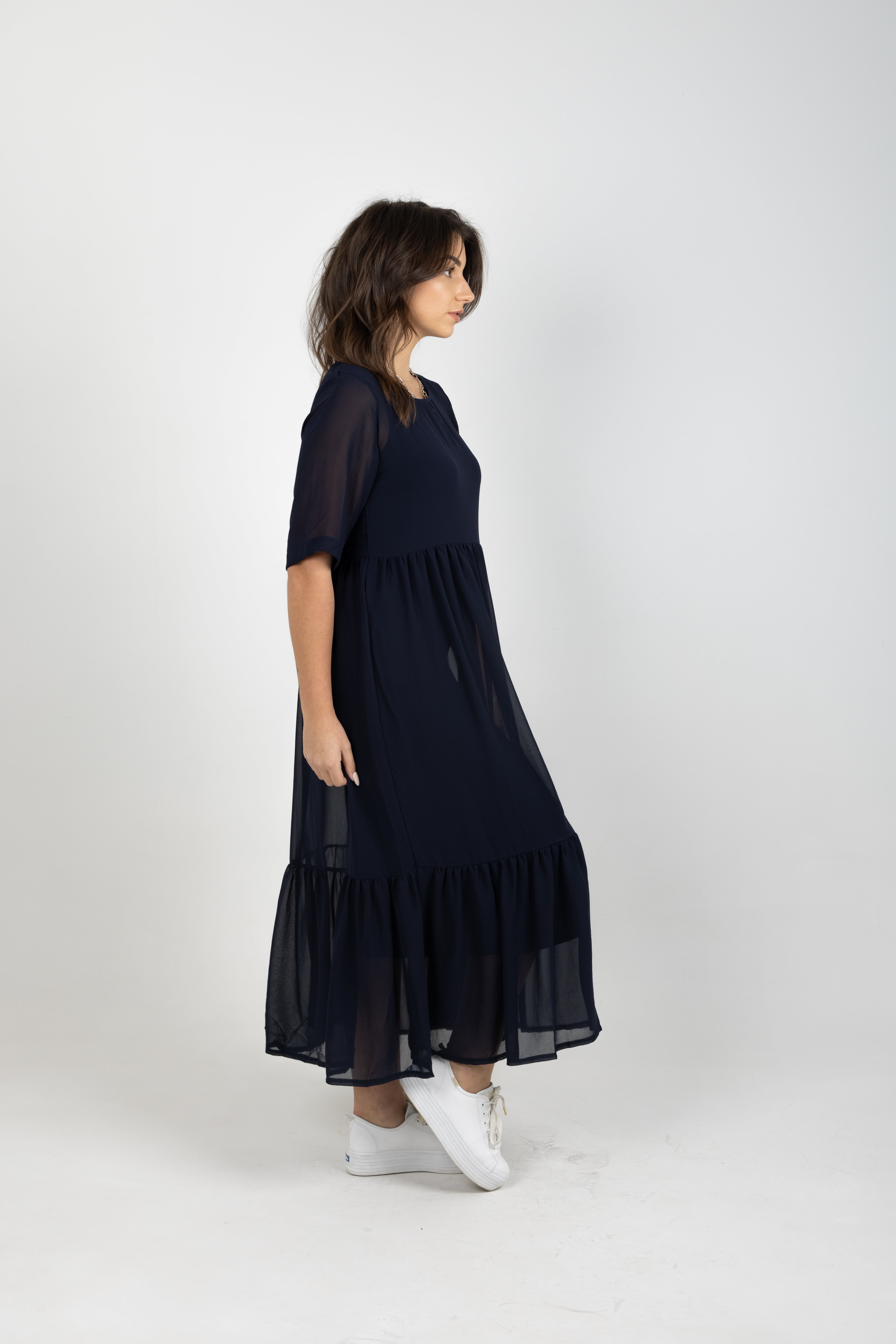 RUBY DRESS BLUE NOIR