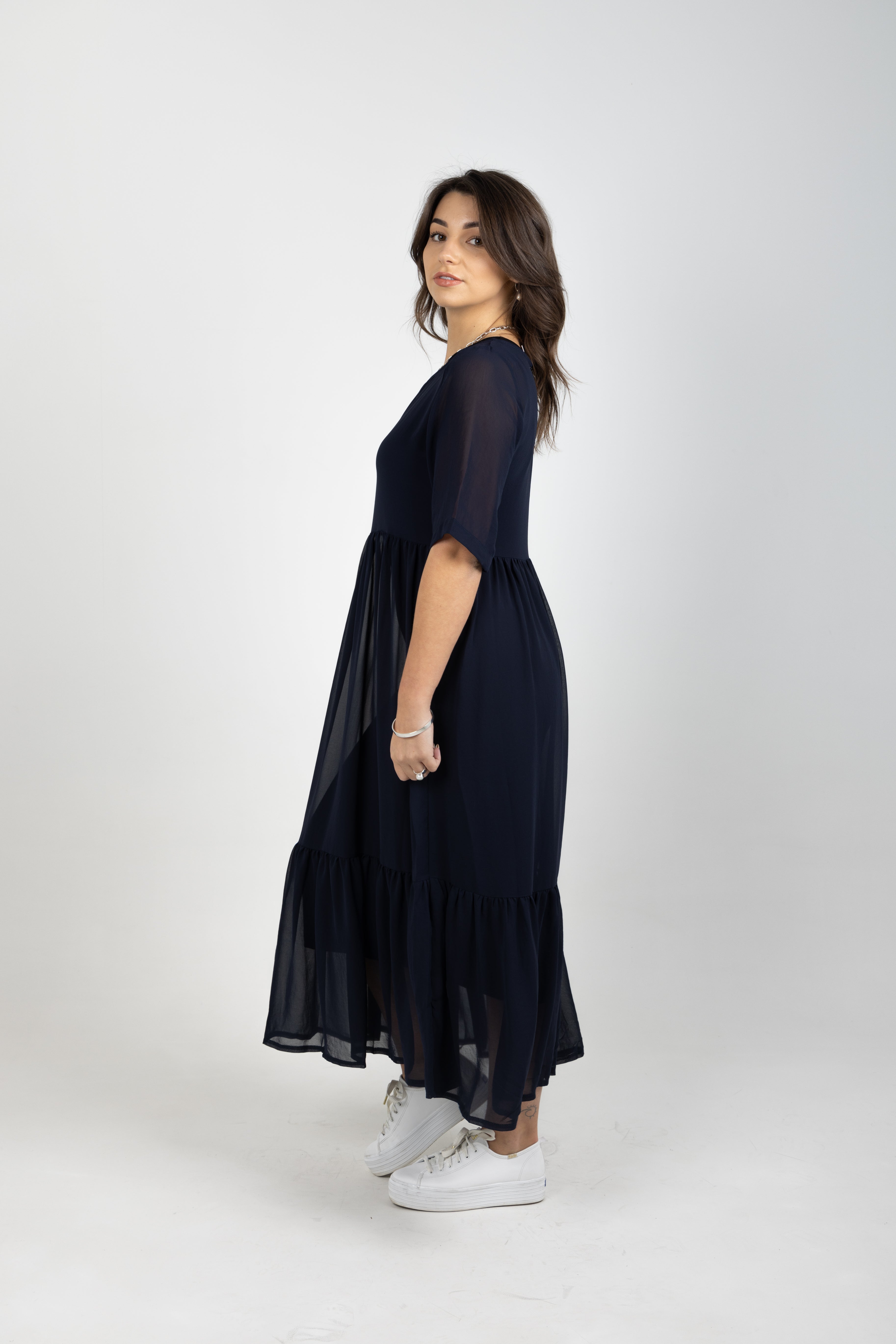 RUBY DRESS BLUE NOIR