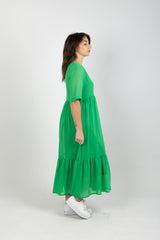 RUBY DRESS APPLE GREEN