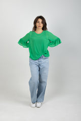 SASHA TOP APPLE GREEN