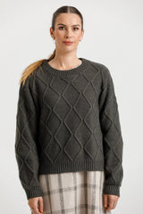 SHACKLE JUMPER CHARCOAL