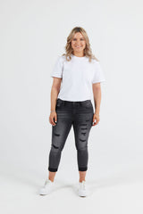 ALTER EGO BOYFRIEND - LEXIE CHARCOAL BLACK