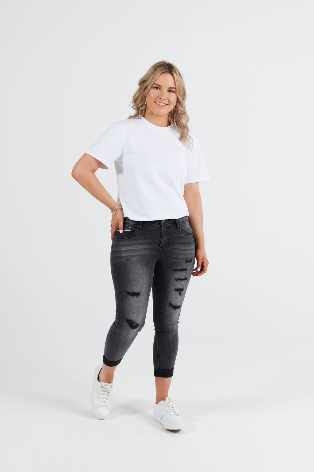 ALTER EGO BOYFRIEND - LEXIE CHARCOAL BLACK