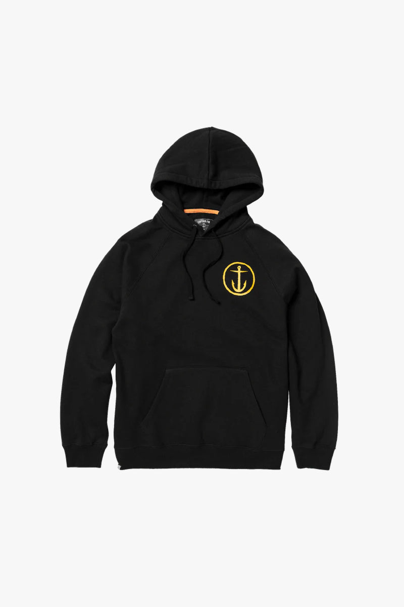 SHWEATY ANCHOR HOODY BLACK