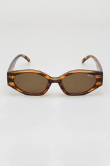 TRAIT SUNGLASSES - BROWN STRIPE