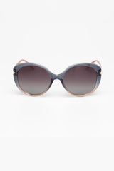 CALLIE SUNGLASSES - BLUE/PINK OMBRE