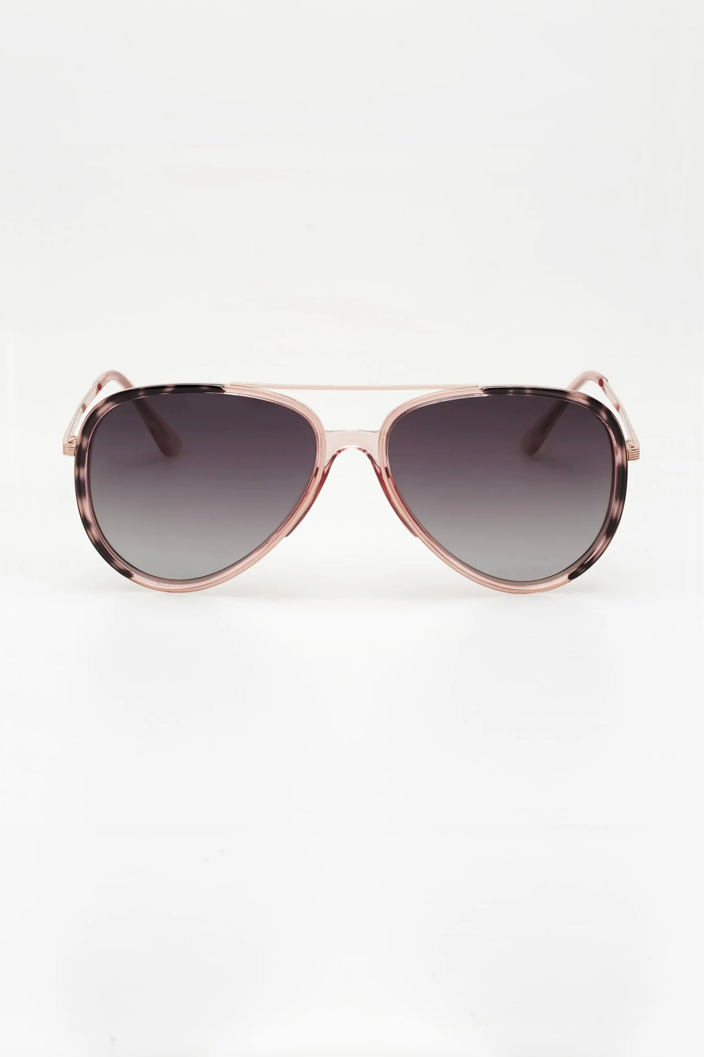 LEXIE SUNGLASSES - PINK TORTOISE