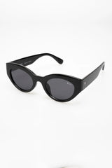 HIBISCUS SUNGLASSES - BLACK SMOKE