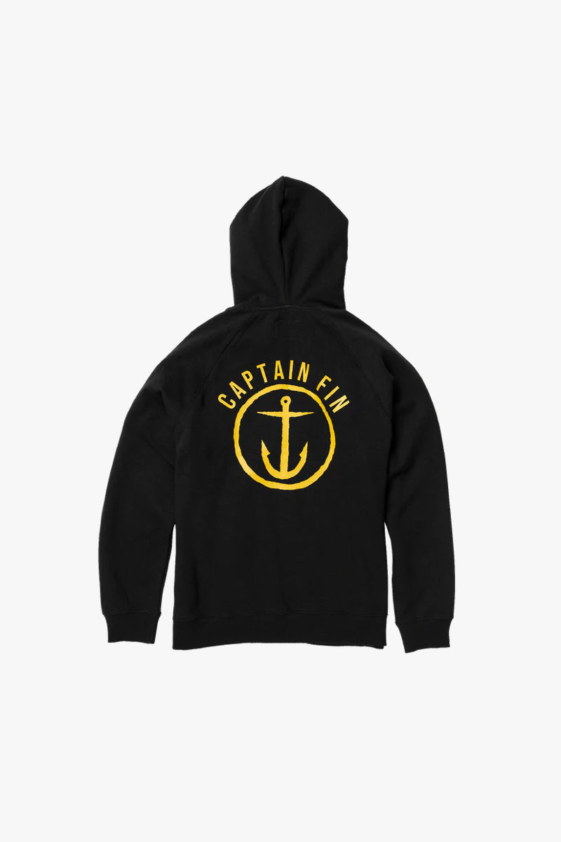 SHWEATY ANCHOR HOODY BLACK