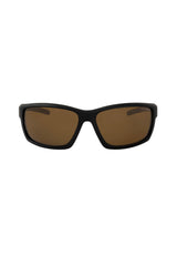 ANGLER II SUNGLASSES - MATTE BLACK / BROWN