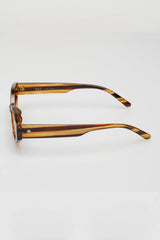 TRAIT SUNGLASSES - BROWN STRIPE