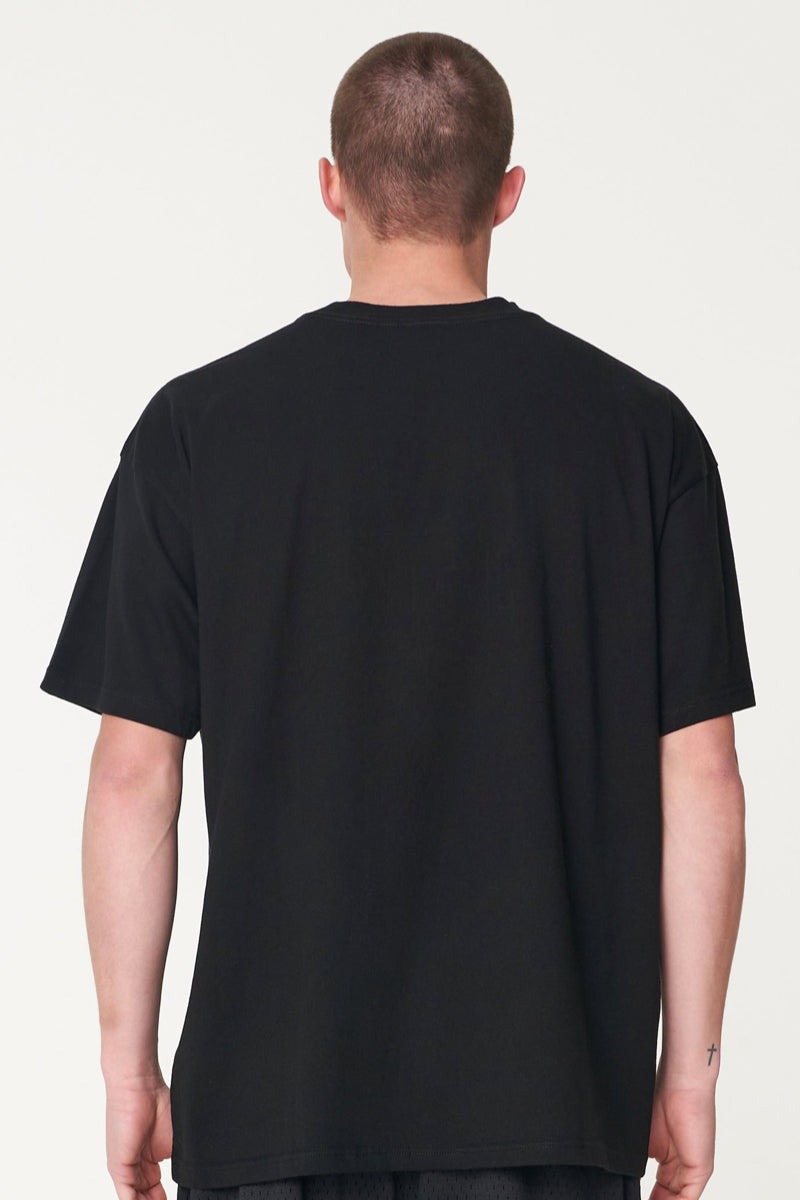 MENS BOX FREE TEE/3B H -  BLACK