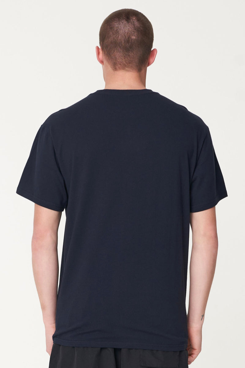 MENS SUP TEE/FOCUS -  NAVY