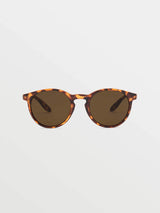 SUBJECT SUNGLASSES MATTE TORT/BRONZE