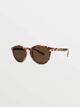 SUBJECT SUNGLASSES MATTE TORT/BRONZE