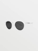 SUBJECT SUNGLASSES CLEAR/GRAY