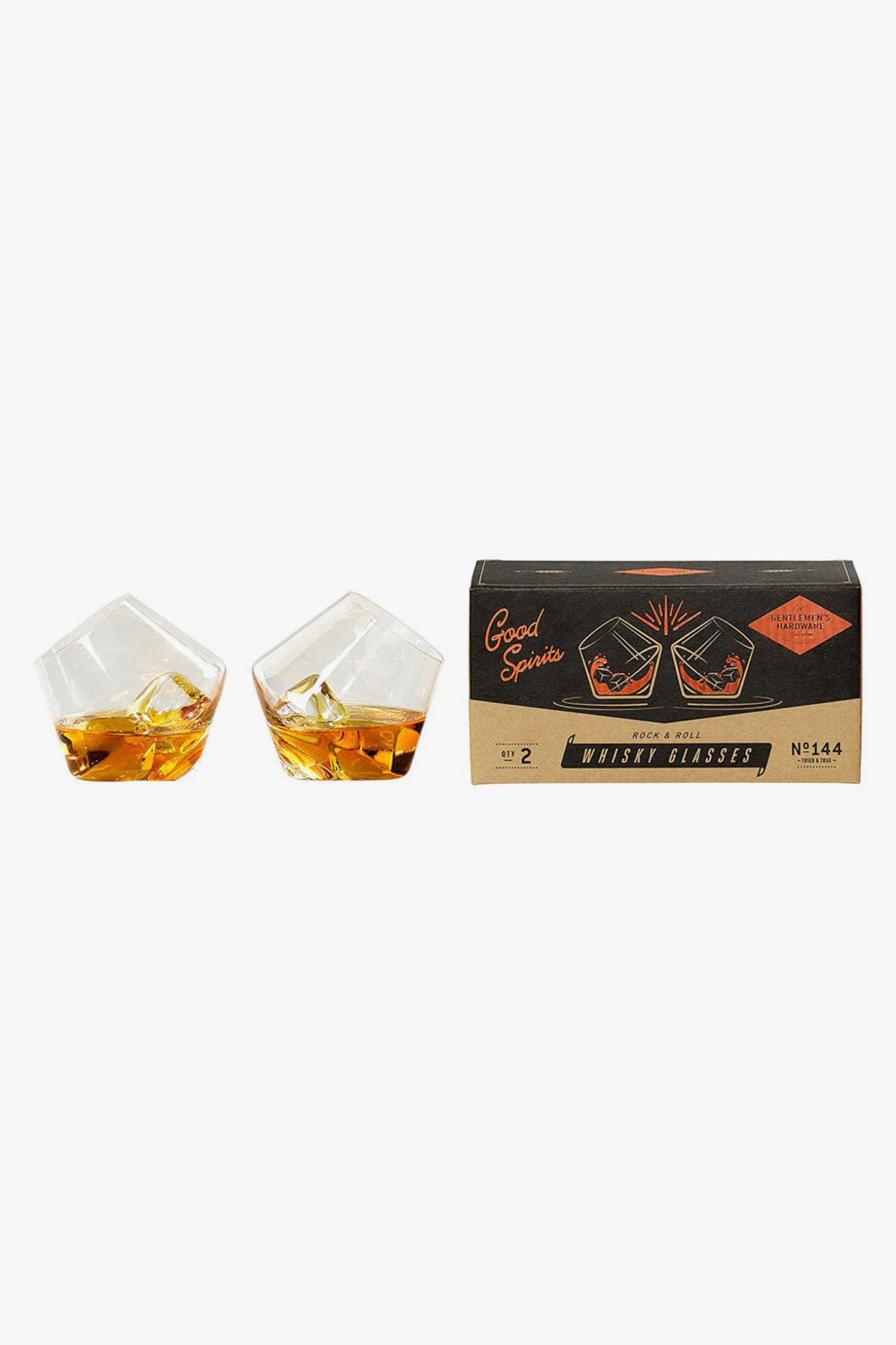 ROCK & ROLL WHISKY GLASSES