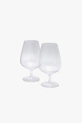 TULIP BEER GLASSES