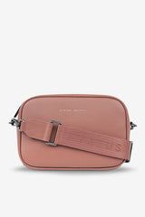 PLUNDER WITH WEBBED STRAP DUSTY ROSE