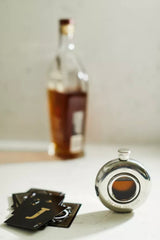 CIRCULAR HIP FLASK