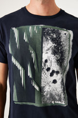 BLOCK T-SHIRT DARK BLUE