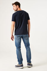 BLOCK T-SHIRT DARK BLUE