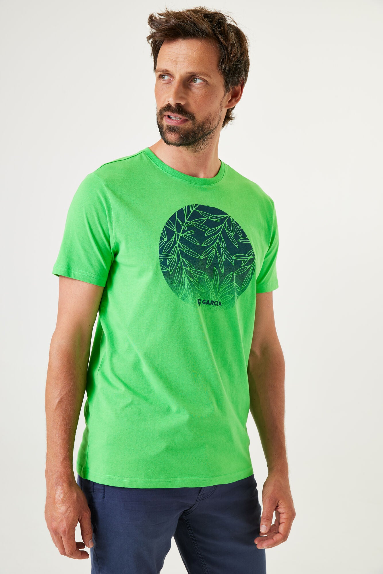 CIRCLE LOGO T-SHIRT APPLE