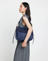 FRANKIE SHOULDER BAG MIDNIGHT BLUE