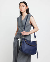 FRANKIE SHOULDER BAG MIDNIGHT BLUE