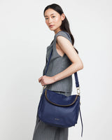 FRANKIE SHOULDER BAG MIDNIGHT BLUE