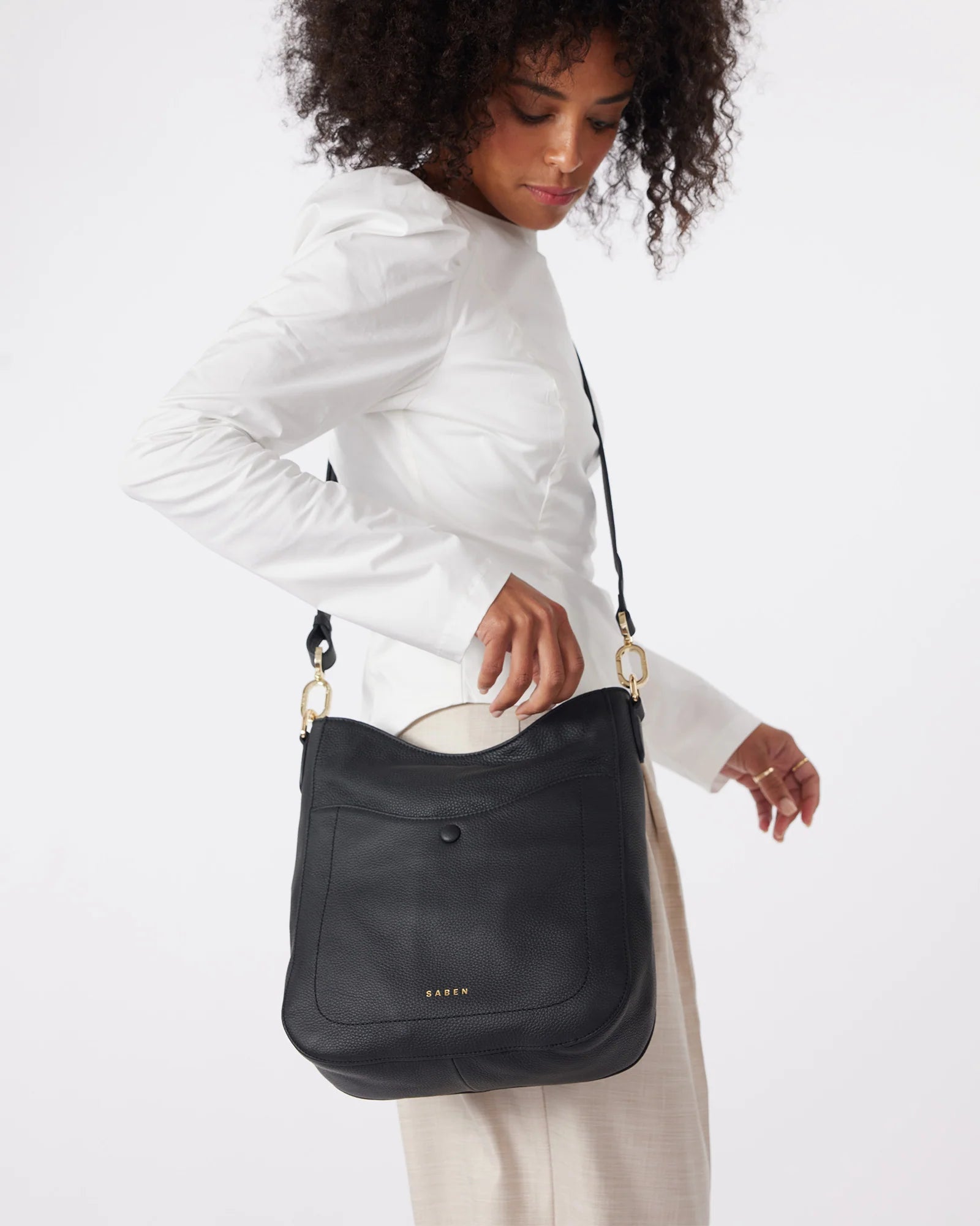 REBE SHOULDER BAG BLACK