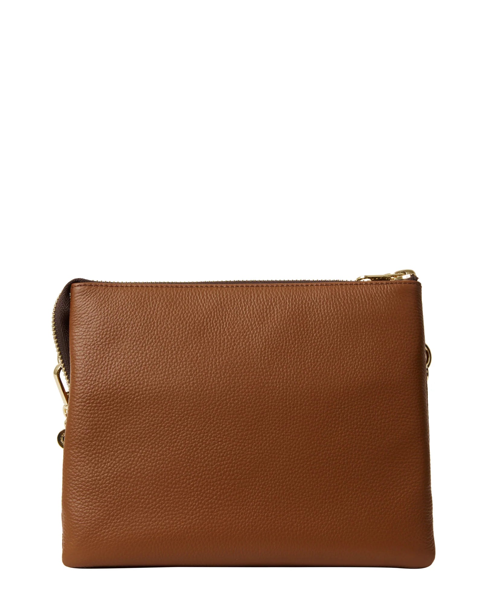 MATILDA CROSSBODY BAG TAN + CHUNKY CHAIN