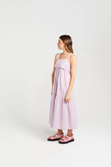 ZIGGER DRESS LILAC FUCHSIA